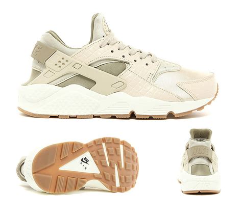 nike laufschuh wmns air huarache run premium oatmeal khaki sai|Women's Nike Air Huarache .